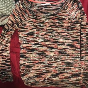 Multicolor long sleeve sweater